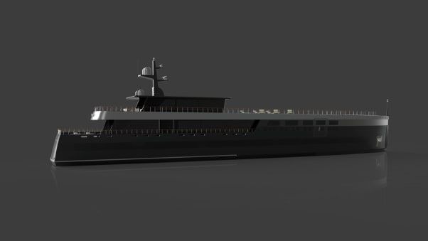 Kapal pesiar atau superyacht HIDE