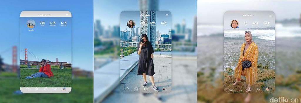 Contoh hasil Instacard