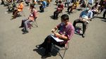 Rapat di Luar Ruang, Pemkot Tegal Terapkan Physical Distancing