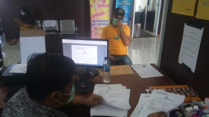 Pria di Palembang laporkan dugaan penipuan (Raja Adil-detikcom)