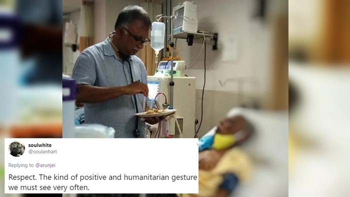 dokter suapi makan -