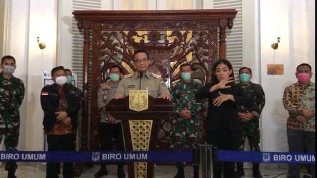Gubernur DKI Jakarta Anies Baswedan (Youtube Pemprov DKI Jakarta)