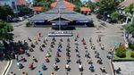 Rapat di Luar Ruang, Pemkot Tegal Terapkan Physical Distancing