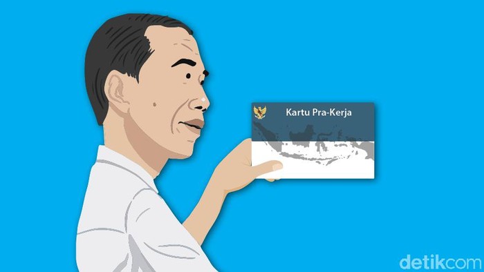 Ilustrasi Kartu Pra Kerja