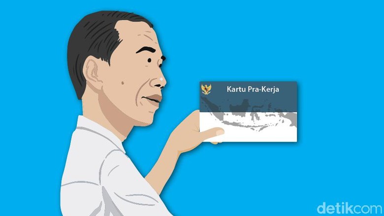 Ilustrasi Kartu Pra Kerja Ilustrasi Kartu Pra Kerja