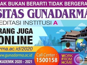 Mau Jadi Mahasiswa Universitas Gunadarma? Biar Aman Daftar Online Aja