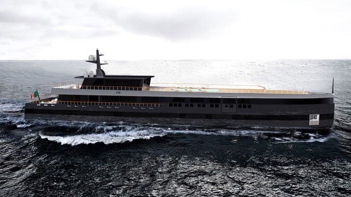 Kapal pesiar atau superyacht HIDE