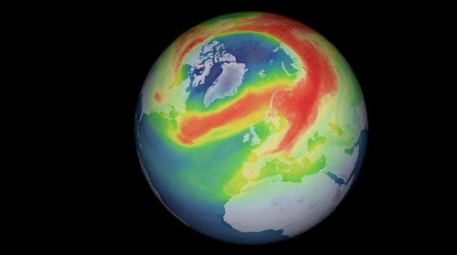 lubang ozon di arktik