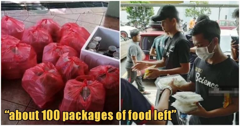 Mahasiswa buang makanan gratis yang diberikan pemerintah