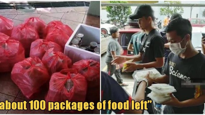 Mahasiswa buang makanan gratis yang diberikan pemerintah Mahasiswa buang makanan gratis yang diberikan pemerintah