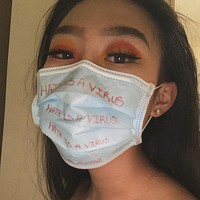 Lewat postingan dengan tagar #HATEISAVIRUS, netizen juga bisa bercerita tentang pengalaman dan kekhawatiran mereka jadi sasaran kebencian karena memiliki ras Asia. Foto: instagram