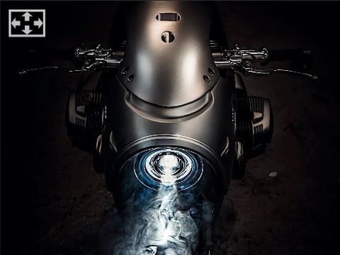 Modifikasi BMW R NineT 'Lost in Space Robot'