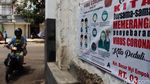 Spanduk Soal Corona juga Menghiasi Gang di Kota Bandung