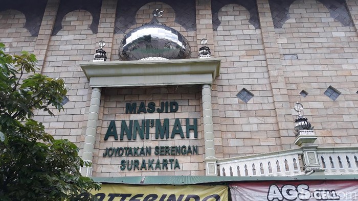 Masjid Annimah, Joyotakan, Serengan, Solo
