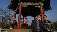 Secara resmi jumlah kasus virus korona di China berkurang, sejak pemerintah memberlakukan langkah-langkah besar untuk mencegah penyebaran Virus Corona. Getty Images/Kevin Frayer.
