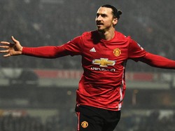 Ketika berkarier di Manchester United, Ibrahimovic mengoleksi 17 gol (Getty Images)