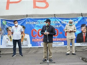 Pemprov Sumsel Terima Bantuan Ribuan APD-Test Kit Corona Senilai Rp 10 M