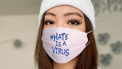 Trending Hate Is A Virus, Ini Foto Aksi Netizen Hapus Rasisme Akibat Corona
