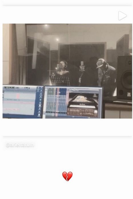 Glenn Fredly meningga dunia, ariel tatum bersedih