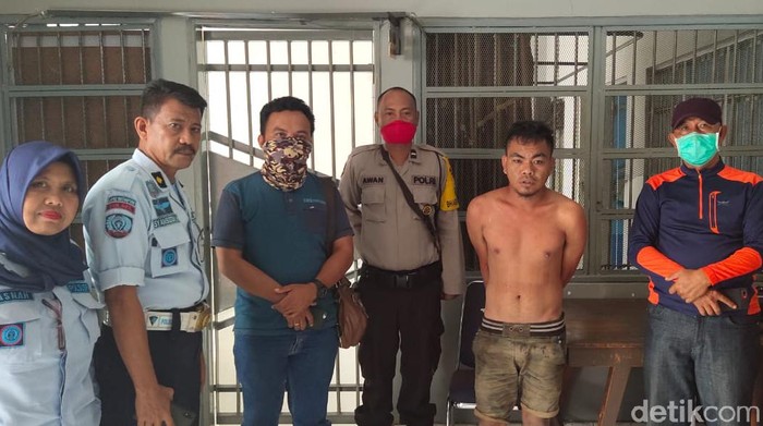 Napi di Wajo ini kembali ditangkap usai hendak mencuri. Padahal dia baru dibebaskan lewat program pencegahan Corona (dok. Istimewa)
