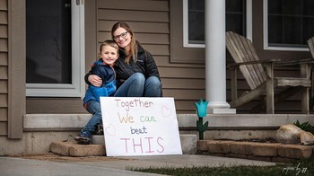 Meskipun masih pada anak-anak, Mereka semua optimis dan percaya bahwa kita bisa melewati semua ini.