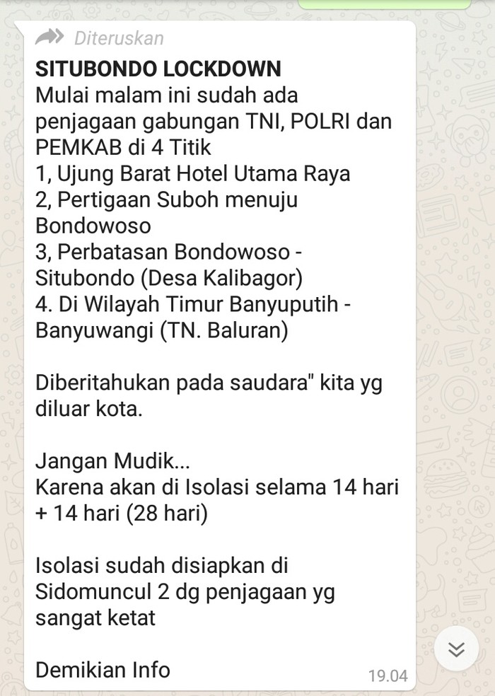 Gugus Tugas COVID-19 Kabupaten Situbondo