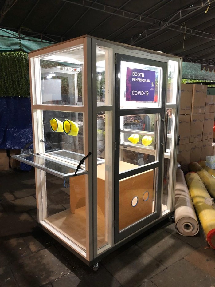 booth pemeriksaan