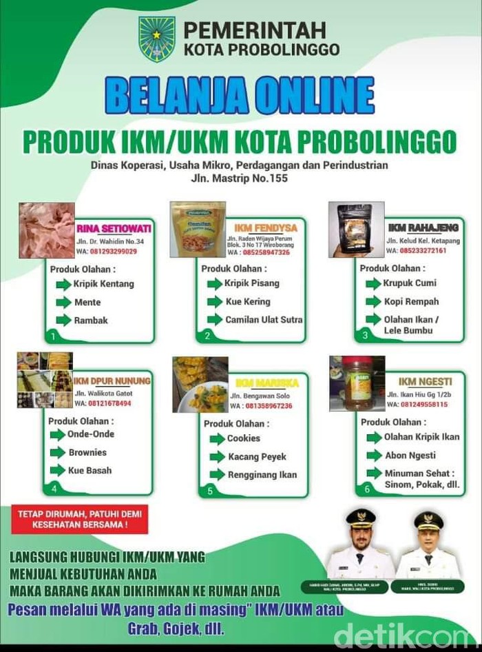asar Tradisional Kota Probolinggo Layani Pembelian Secara Online