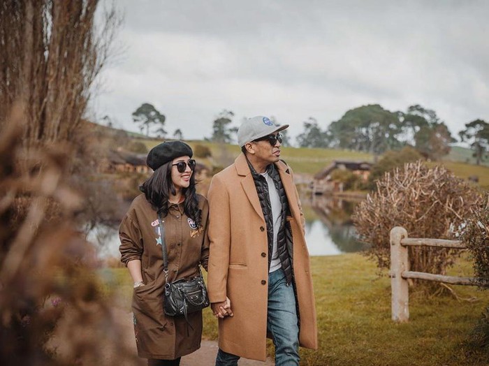 Kemesraan Glenn Fredly dan Mutia Ayu yang kini tinggal kenangan.
