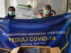 PTDI Berikan Bantuan APD untuk Tenaga Medis di RS Bandung Raya