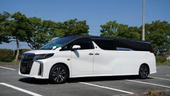 Alphard jadi mobil jenazah
