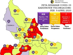 2 Positif Corona Tulungagung yang Terakhir Tertular dari Pasien Pertama
