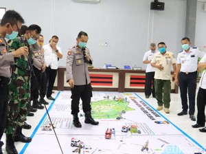 Tuban Zona Merah Corona, Polisi Gelar Sispamkota