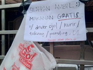 5 Kisah Netizen Baik Hati yang Sediakan Makanan Gratis di Depan Rumah
