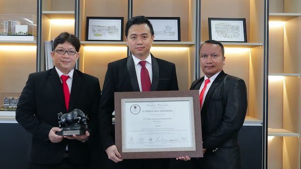 HOLTiga Emiten Baru Listing di BEI, Saham Naik 35%