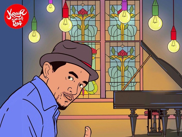 Ilustrasi Duka Karya Adalah Doa tentang Glenn Fredly Ilustrasi Duka Karya Adalah Doa tentang Glenn Fredly