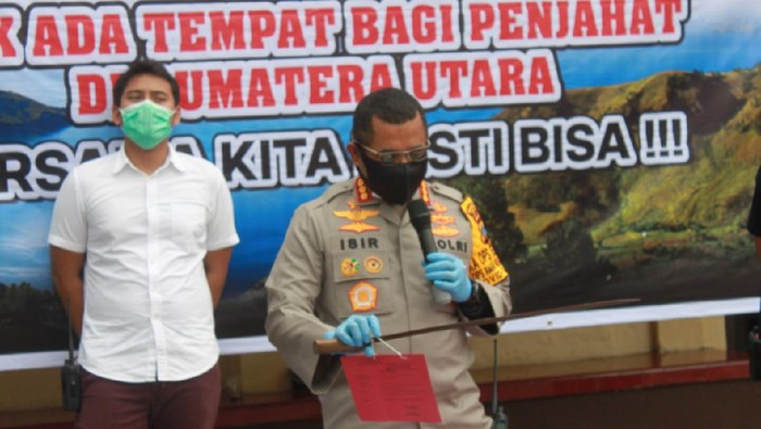 Kapolrestabes Medan Kombes JE Isir (dok. Istimewa)