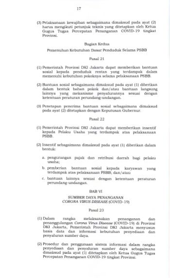 Mulai Berlaku, Ini Isi Lengkap Pergub PSBB Jakarta!