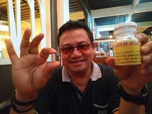 Pria Garut Klaim Temukan Obat yang Bisa Sembuhkan Pasien Corona