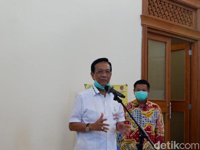 Gubernur DIY Sri Sultan Hamengku Buwono (HB) X, Kamis (9/4/2020).