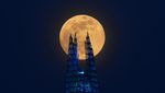 Betapa Indahnya Pink Supermoon 2020