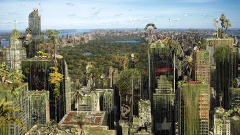 Central Park tidak lagi menjadi oase kecil di hutan beton kota New York karena semuanya menjadi hutan sungguhan. Foto: via Brainberries