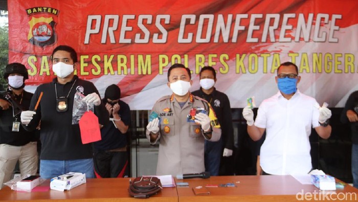 Polresta Tangerang Tangkap Pembobol ATM