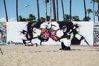 seni grafiti corona