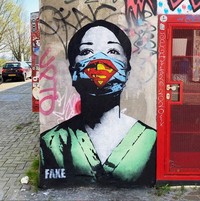 seni grafiti corona