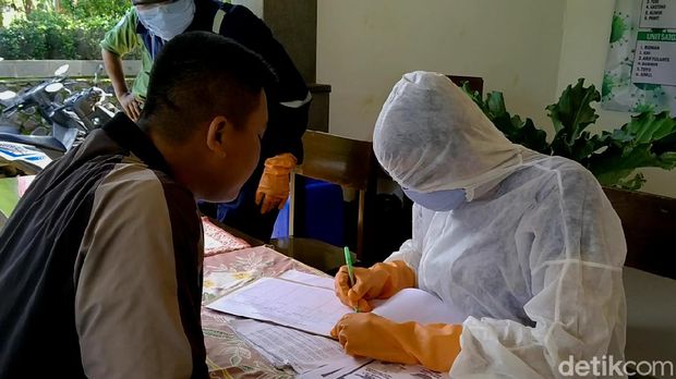 Rumah Karantina di Desa Ujungnegoro Batang