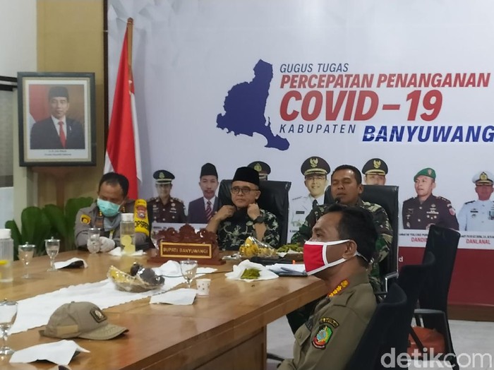 Forpimda Banyuwangi mulai fokus pada gelombang pemudik. Gugus Tugas Covid-19 Banyuwangi terus menyusun langkah mengantisipasi kedatangan para pemudik.