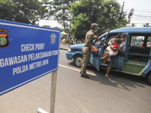 Ingat Lagi Sanksi Jika Melanggar Ketentuan Berkendara Saat PSBB Total