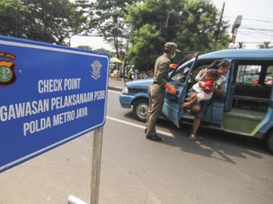Ingat Lagi Sanksi Jika Melanggar Ketentuan Berkendara Saat PSBB Total