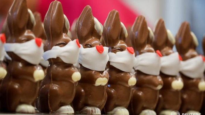 Kelinci Paskah cokelat